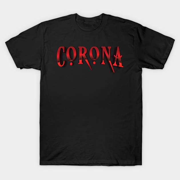 Corona T-Shirt by RajaKaya